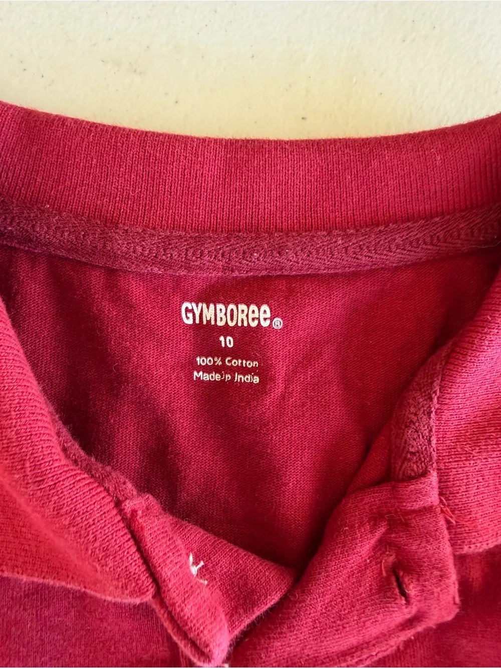Gymboree Red Shirt Top